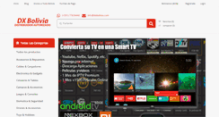 Desktop Screenshot of dxbolivia.com